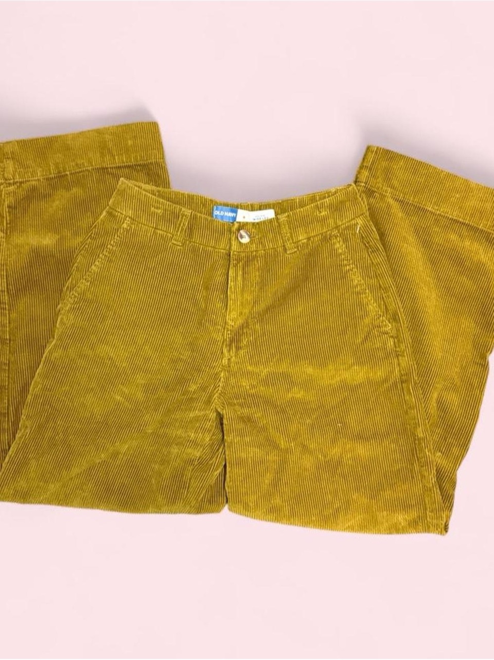Old Navy Men's Golden Mustard Corduroy Pants